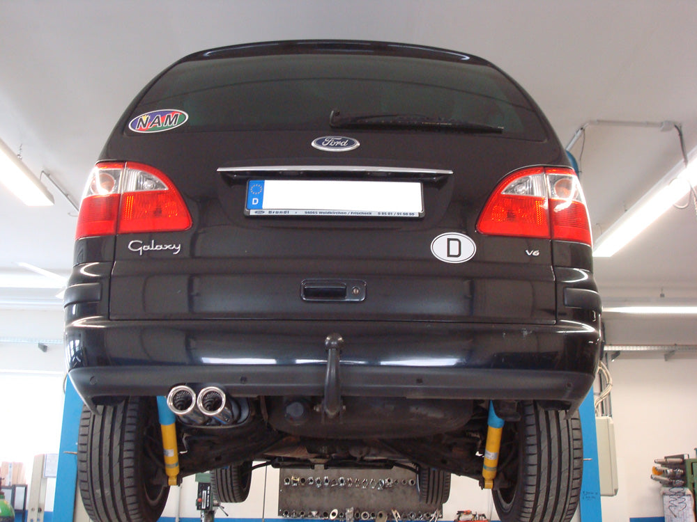 Ford Galaxy WGR/ VW Sharan 7M Endschalldämpfer - 2x80 Typ 13