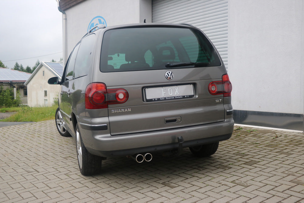 Ford Galaxy WGR/ VW Sharan 7M Endschalldämpfer - 2x80 Typ 13