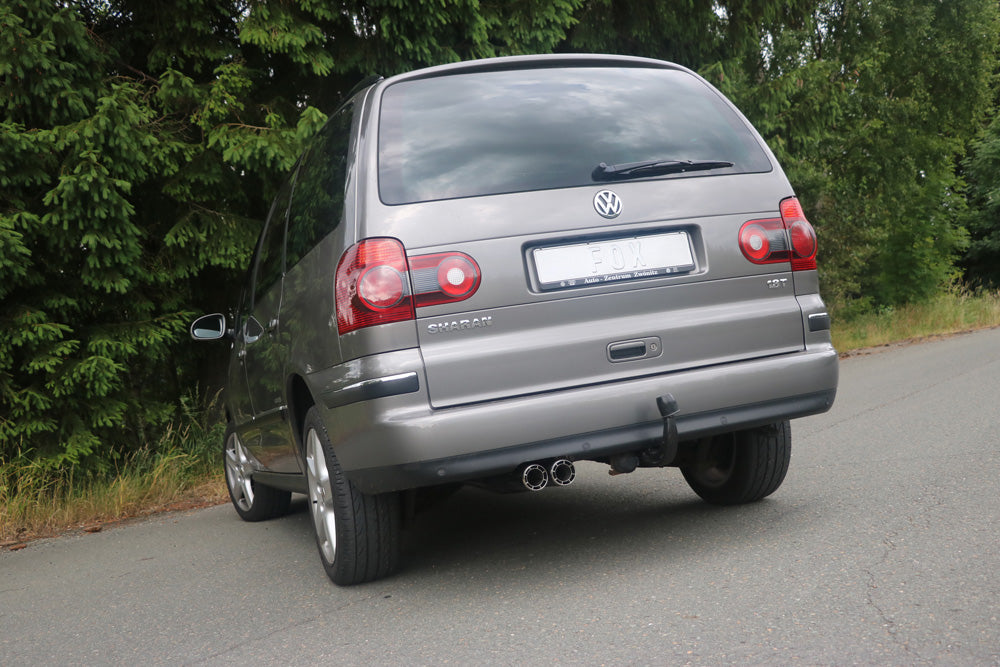 Ford Galaxy WGR/ VW Sharan 7M Endschalldämpfer - 2x80 Typ 64