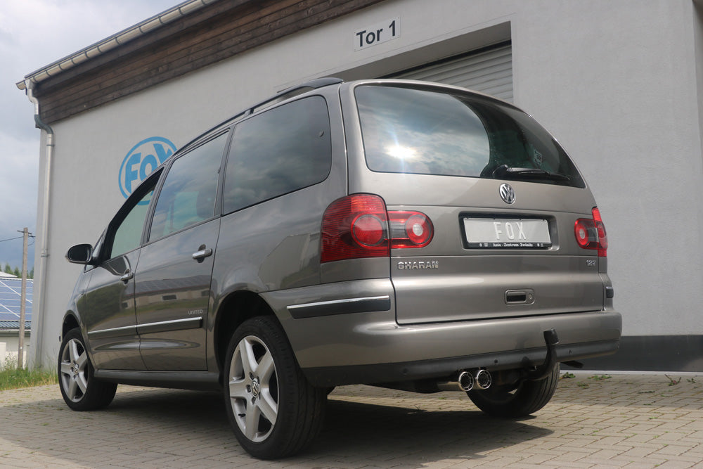 Ford Galaxy WGR/ VW Sharan 7M Endschalldämpfer - 2x80 Typ 64
