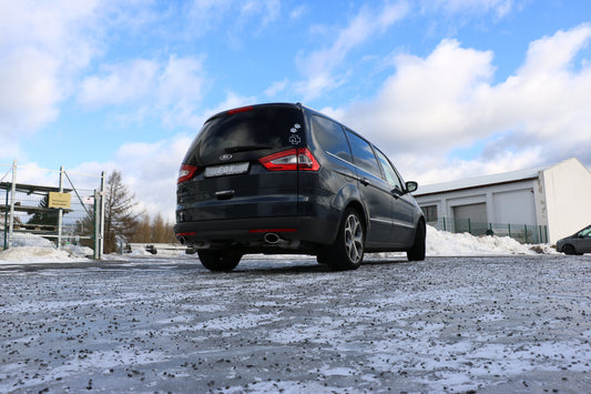 FOX Ford Galaxy II - WA6 Endschalldämpfer rechts/links - 115x85 Typ 38 rechts/links