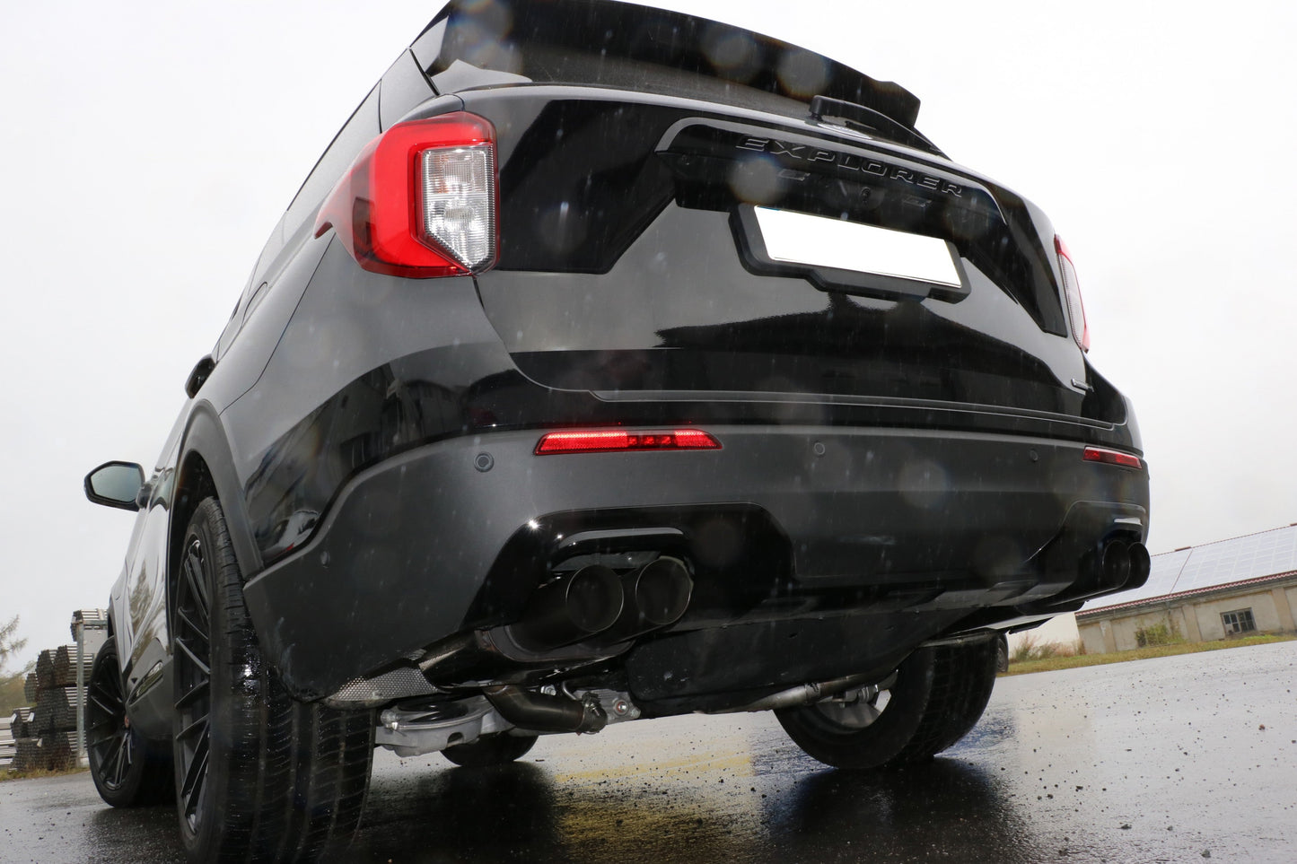 Ford Explorer Typ WUJ Endschalldämpfer rechts/links - 2x90 Typ 25 rechts/links schwarz emalliert