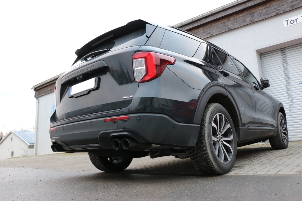 Ford Explorer Typ WUJ Endschalldämpfer rechts/links - 2x90 Typ 25 rechts/links schwarz emalliert