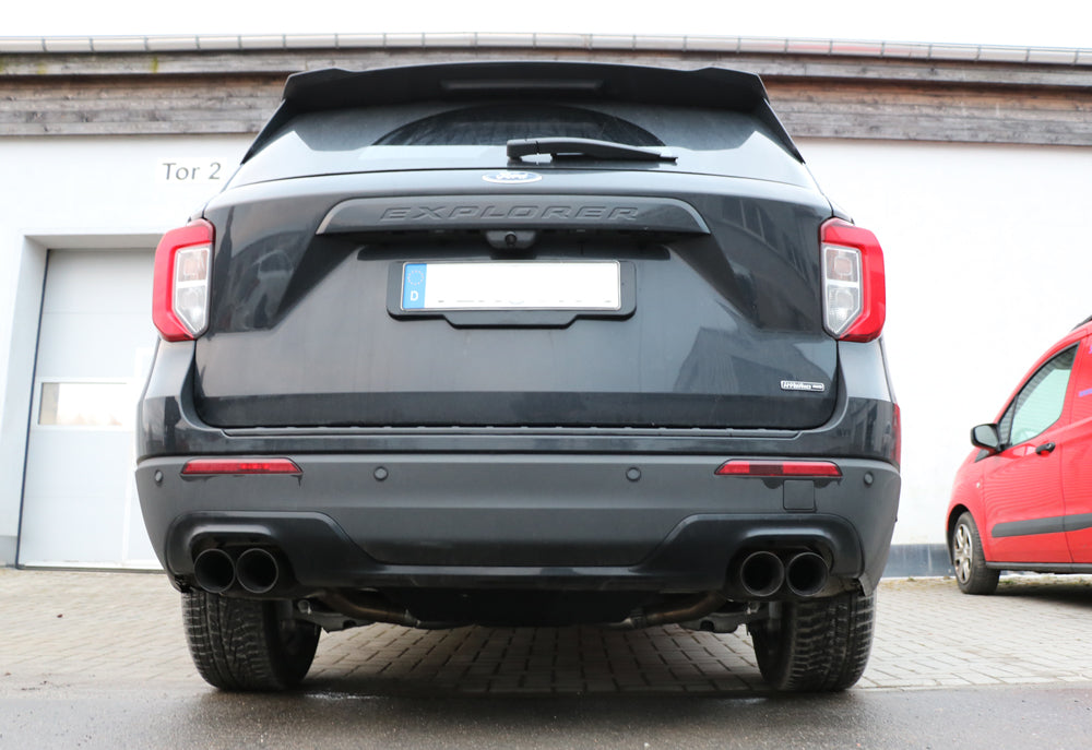 Ford Explorer Typ WUJ Endschalldämpfer rechts/links - 2x90 Typ 25 rechts/links schwarz emalliert