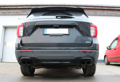 Ford Explorer Typ WUJ Endschalldämpfer rechts/links - 2x90 Typ 25 rechts/links schwarz emalliert