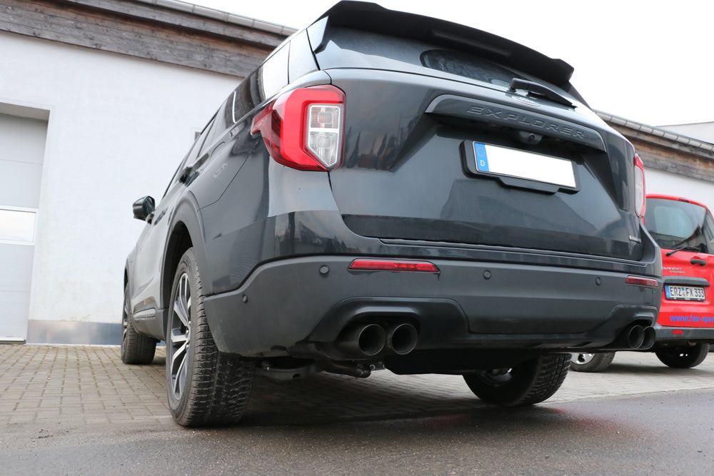 Ford Explorer Typ WUJ Endschalldämpfer rechts/links - 2x90 Typ 25 rechts/links schwarz emalliert