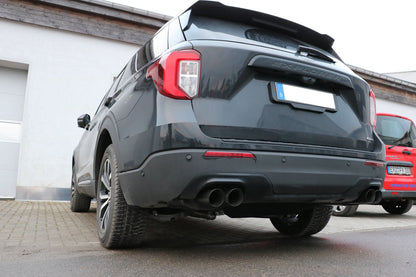 Ford Explorer Typ WUJ Endschalldämpfer rechts/links - 2x90 Typ 25 rechts/links schwarz emalliert