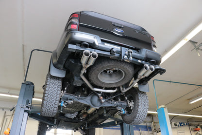 FOX Ford Raptor - Doppelkabine Endschalldämpfer Ausgang rechts/links - 2x100 Typ 25 rechts/links