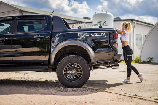 FOX Ford Raptor - Doppelkabine Endschalldämpfer Ausgang rechts/links - 2x100 Typ 25 rechts/links