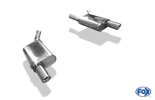 Ford Mustang GT Coupe Endschalldämpfer rechts/links - 1x100 Typ 17 rechts/links