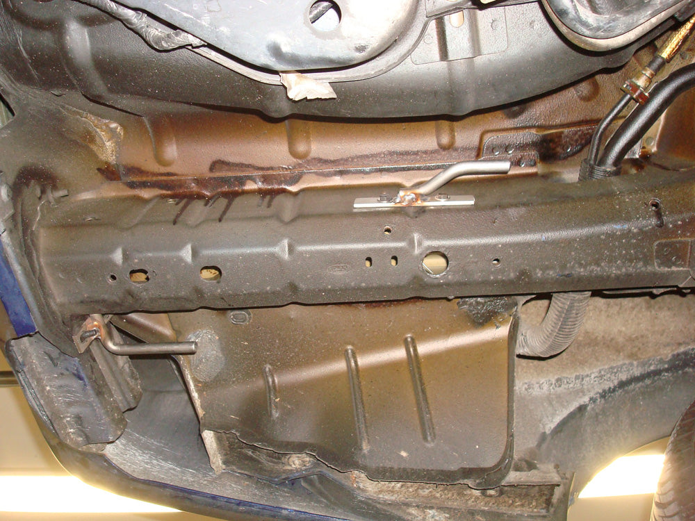 Ford Mustang Coupe Endschalldämpfer rechts/links mit Y-Verbindungsrohr - 1x90 Typ 17 rechts/links