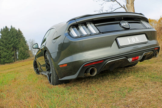 Ford Mustang Coupe & Cabrio - 6/8-Zylinder Endschalldämpfer rechts/links - 1x100 Typ 25 rechts/links