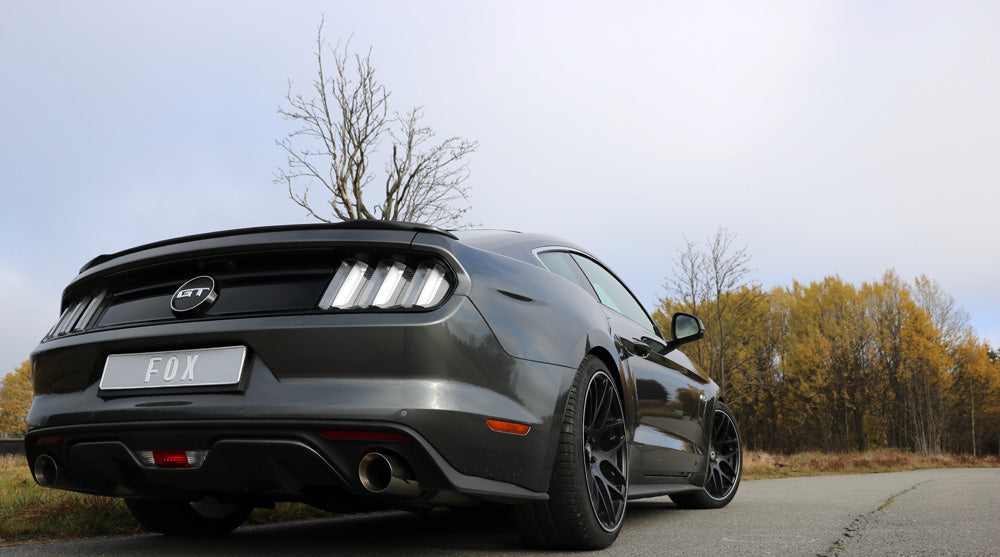 Ford Mustang Coupe & Cabrio - 6/8-Zylinder Endschalldämpfer rechts/links - 1x100 Typ 25 rechts/links