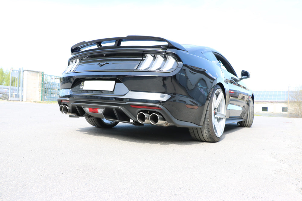 Ford Mustang VI Facelift Coupe & Convertible - 8 -Zylinder Endschalldämpfer rechts/links - 2x100 Typ 16 rechts/links