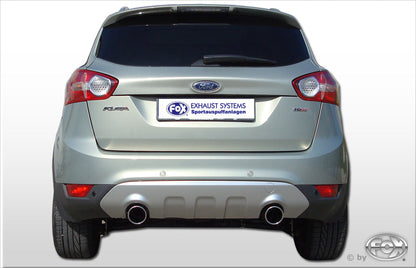 Ford Kuga Endschalldämpfer Ausgang rechts/links - 1x100 Typ 16 rechts/links