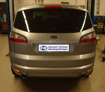 Ford S-Max Endschalldämpfer rechts/links - 115x85 Typ 38 rechts/links