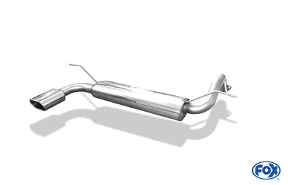 Honda Civic IV Endschalldämpfer quer - 135x80 Typ 52
