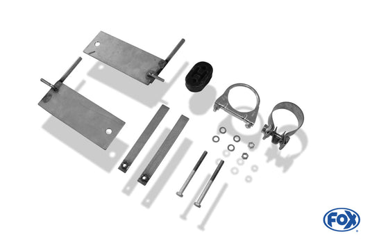 Honda Civic IV Endschalldämpfer quer  - 2x90 Typ 10