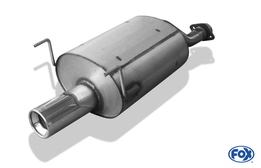 Honda CRX III Endschalldämpfer - 1x90 Typ 13