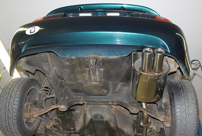 Honda CRX III Endschalldämpfer - 2x76 Typ 13