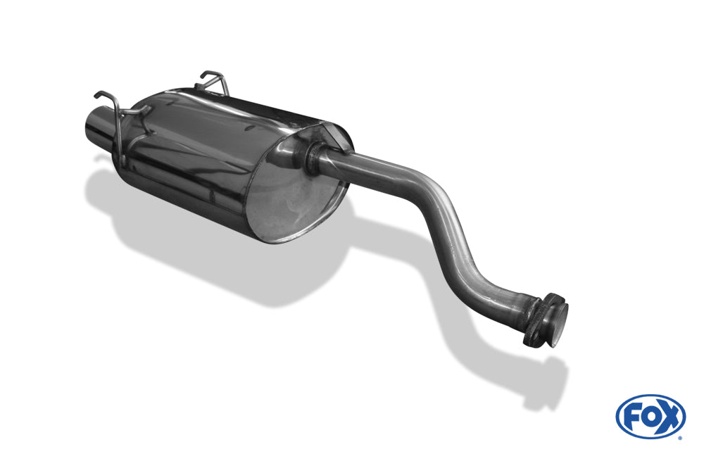 Honda Civic VI EJ9 Hatchback Endschalldämpfer einflutig - 1x90 Typ 13