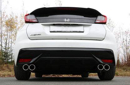 Honda Civic IX Hatchback Endschalldämpfer quer Ausgang rechts/links  - 2x90 Typ 12 rechts/links
