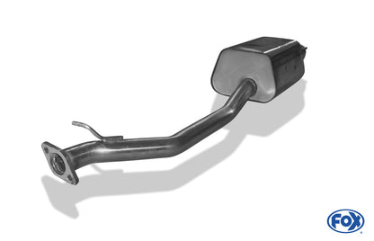 Honda Accord V Endschalldämpfer - 160x80 Typ 53