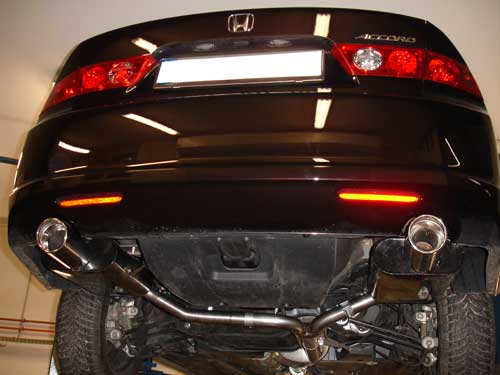 Honda Accord VII Typ CL7 Endschalldämpfer Ausgang rechts/links - 1x100 Typ 17 rechts/links