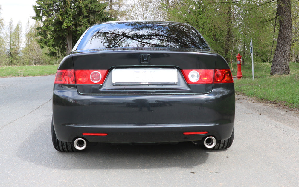 Honda Accord VII Typ CL9 Endschalldämpfer Ausgang rechts/links - 1x100 Typ 17 rechts/links