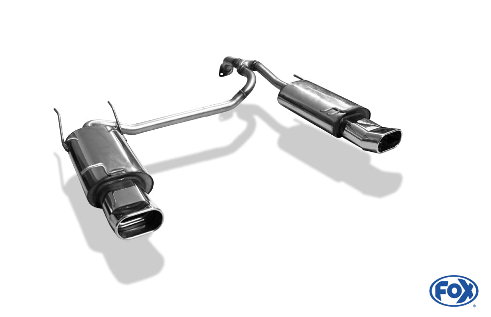 Hyundai Accent Typ LC Endschalldämpfer rechts/links - 135x80 Typ 57 rechts/links