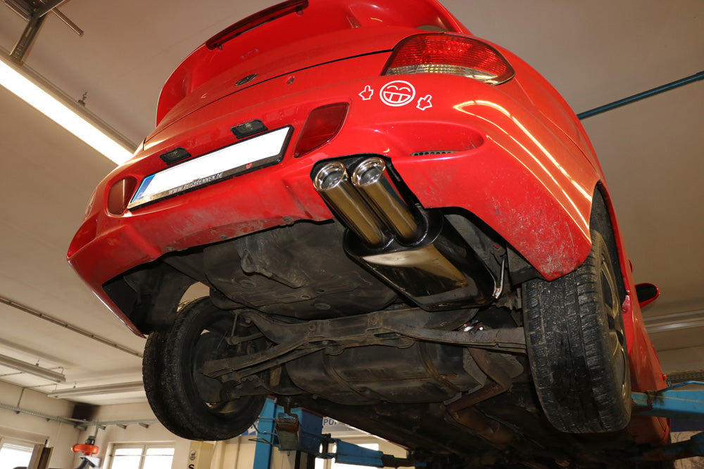 Hyundai Coupe Typ RD Endschalldämpfer - 2x76 Typ 13