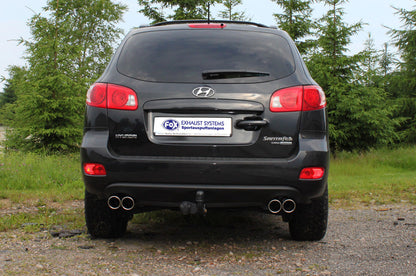 Hyundai Santa Fe 4x4 - CM Endschalldämpfer rechts/links - 2x90 Typ 16 rechts/links