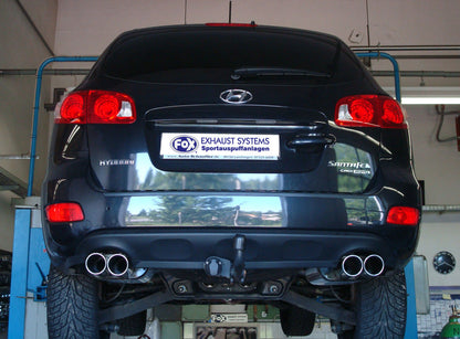 Hyundai Santa Fe 4x4 - CM Endschalldämpfer rechts/links - 2x90 Typ 16 rechts/links