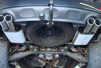Hyundai Santa Fe 4x4 - CM Endschalldämpfer rechts/links - 2x90 Typ 16 rechts/links