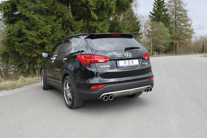 Hyundai Santa Fé 4x4 - DM Endrohrsystem rechts/links - 2x90 Typ 12 rechts/links