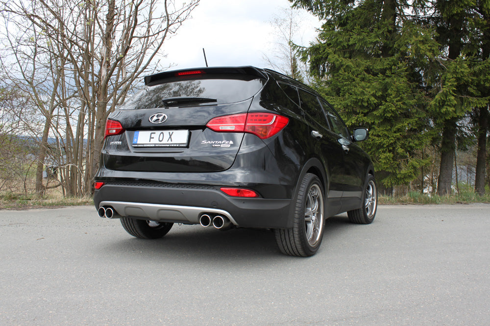 Hyundai Santa Fé 4x4 - DM Endrohrsystem rechts/links - 2x90 Typ 12 rechts/links