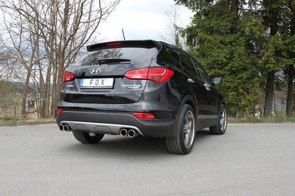 Hyundai Santa Fé 4x4 - DM Endrohrsystem rechts/links - 2x90 Typ 12 rechts/links