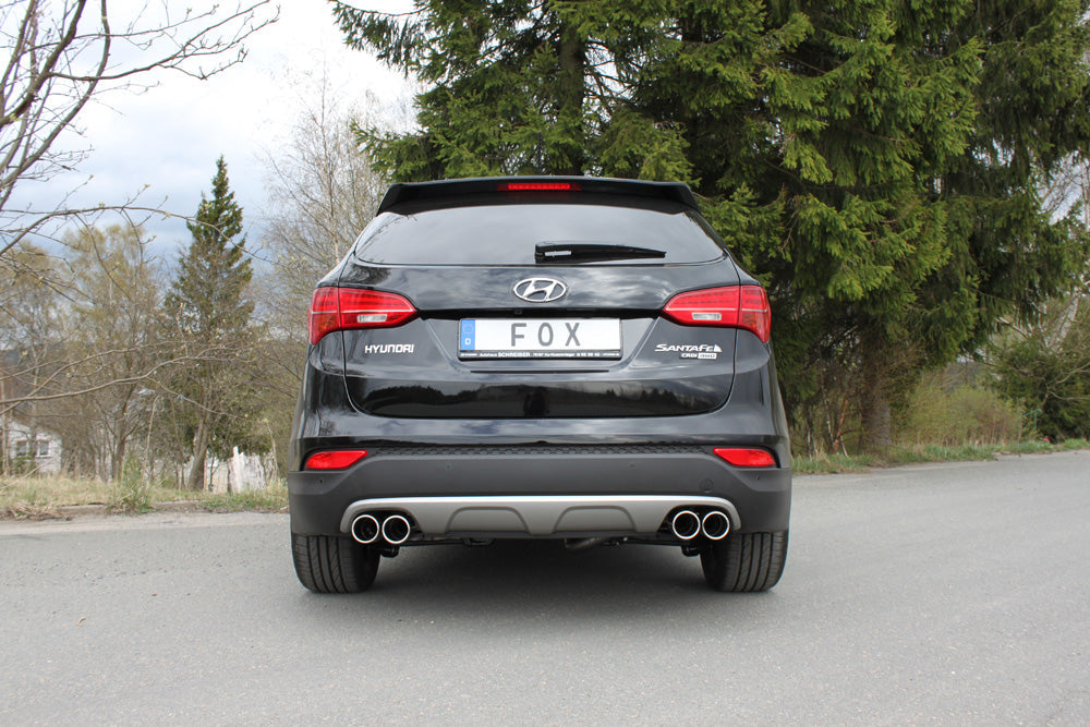 Hyundai Santa Fé 4x4 - DM Endrohrsystem rechts/links - 2x90 Typ 12 rechts/links