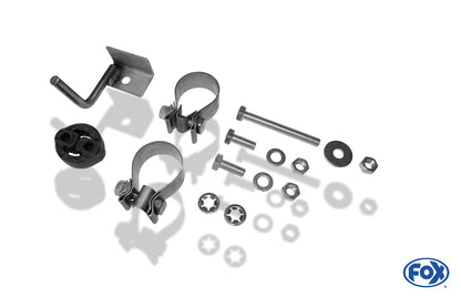 Hyundai Santa Fé 4x4 - DM Endrohrsystem rechts/links - 2x90 Typ 12 rechts/links