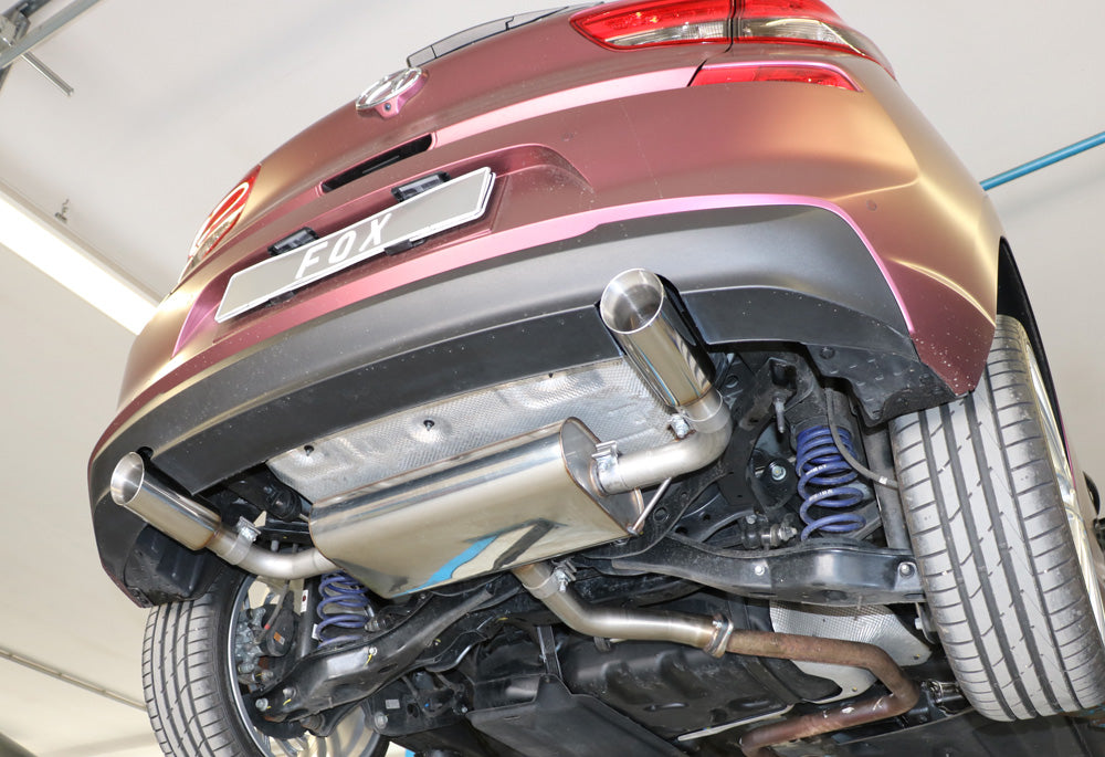Hyundai i30 PDE Endschalldämpfer quer Ausgang rechts/links - 1x90 Typ 25 rechts/links