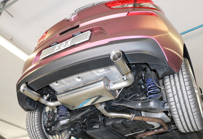 Hyundai i30 PDE Endschalldämpfer quer Ausgang rechts/links - 1x90 Typ 25 rechts/links