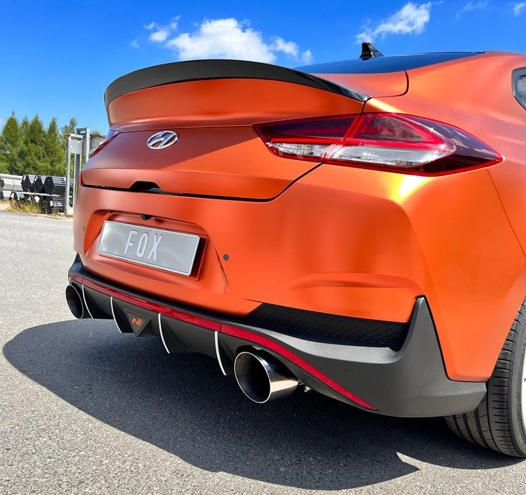 FOX Hyundai i30N Fastback Facelift Endrohre passend auf den originalen Endschalldämpfer - 1x130 Typ 14 rechts/links