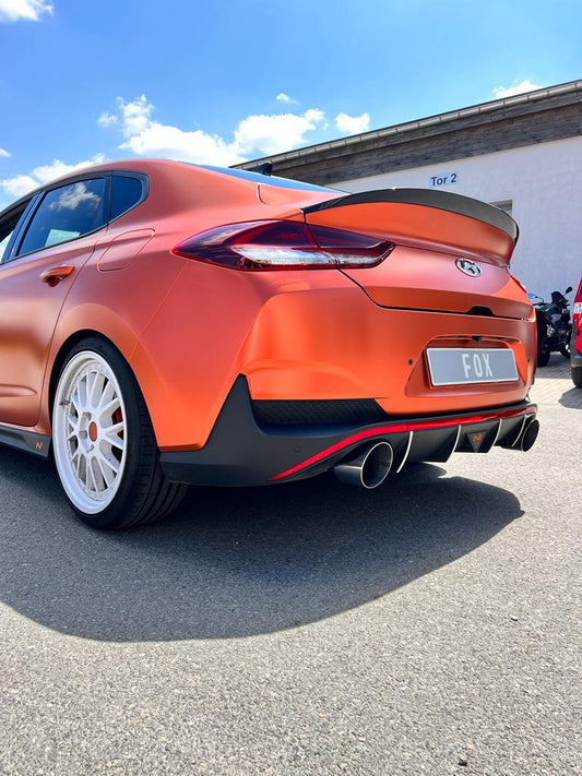 FOX Hyundai i30N Fastback Facelift Endrohre passend auf den originalen Endschalldämpfer - 1x130 Typ 14 rechts/links