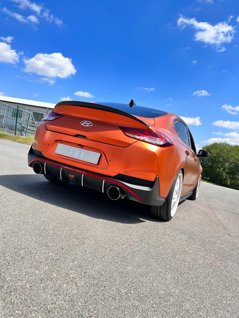 FOX Hyundai i30N Fastback Facelift Endrohre passend auf den originalen Endschalldämpfer - 1x130 Typ 14 rechts/links