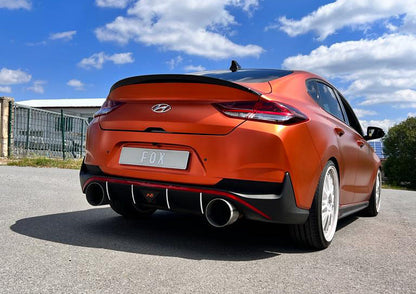 FOX Hyundai i30N Fastback Facelift Endrohre passend auf den originalen Endschalldämpfer - 1x160 Typ 10 rechts/links