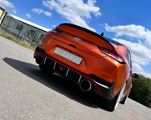 FOX Hyundai i30N Fastback Facelift Endrohre passend auf den originalen Endschalldämpfer - 1x160 Typ 10 rechts/links