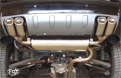 Hyundai Tucson Allrad 2,7l - JM Endschalldämpfer quer Ausgang rechts/links - 2x88x79 Typ 70 rechts/links