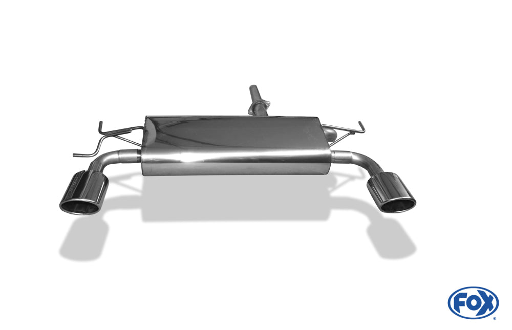 Hyundai Tucson 2,0l - JM Endschalldämpfer quer Ausgang rechts/links - 115x85 Typ 32 rechts/links