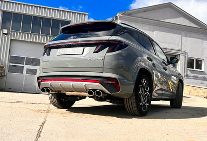 FOX Hyundai Tucson NX4 - 4x2 & 4x4 Endschalldämpfer - 2x115x85 Typ 32 rechts/links