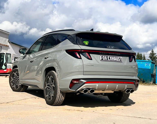FOX Hyundai Tucson NX4 - 4x2 & 4x4 Endschalldämpfer - 2x115x85 Typ 32 rechts/links
